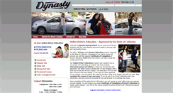 Desktop Screenshot of dynastyonlinedriversed.com